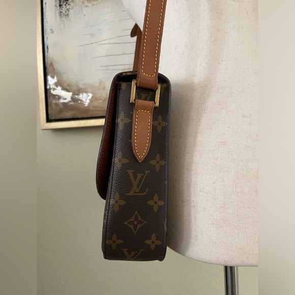 Authentic 80’s Louis Vuitton Monogram Saint Cloud GM crossbody bag purse w/ COA - Picture 14 of 17